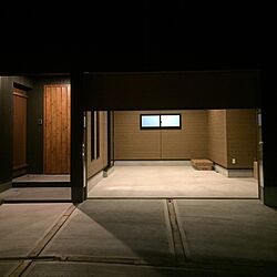玄関/入り口/ガレージハウス/照明のインテリア実例 - 2016-11-20 17:49:21