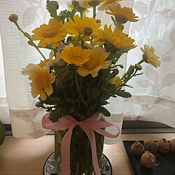 花瓶/カフェ風/春/花のある暮らし/お花が好き...などのインテリア実例 - 2021-05-07 18:39:55
