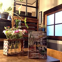 机/カフェみたいな暮らしを楽しむ本/雑誌に掲載されました。/DIY/ペイント...などのインテリア実例 - 2016-08-22 08:36:31