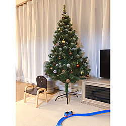 リビング/クリスマス/クリスマスツリー150cm/セリア/IKEA...などのインテリア実例 - 2018-12-19 22:16:56