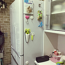 キッチン/冷蔵庫買い替えました/MITSUBISHI冷蔵庫/ニトリのインテリア実例 - 2019-01-26 19:29:22