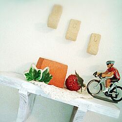 壁/天井/papaチンはロードバイクに夢中/フリマで購入/雑貨のインテリア実例 - 2014-04-28 16:06:11
