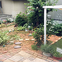 玄関/入り口/ガーデン/ナチュラル/植物のインテリア実例 - 2018-06-26 14:48:33