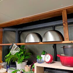 キッチン/RoomClipアンケート/DIY/アイアン塗料のインテリア実例 - 2024-04-05 22:11:08