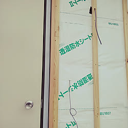 玄関/入り口/狭小住宅/片流れ屋根/新築建築中/建坪28坪...などのインテリア実例 - 2018-12-16 10:59:15