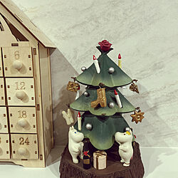 クリスマスツリー/ムーミン/クリスマス/玄関/入り口のインテリア実例 - 2021-11-09 16:22:12