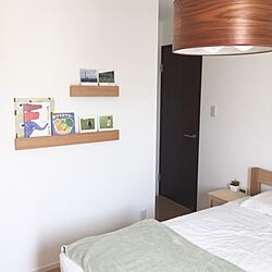 ベッド周り/無印良品 壁に付けられる家具/IKEAのインテリア実例 - 2016-08-13 10:10:09