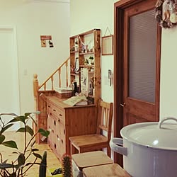 部屋全体/ダイニング側から/家庭訪問前に/掃除部入部希望/落ち着かないので連投失礼します...などのインテリア実例 - 2015-04-23 15:42:44