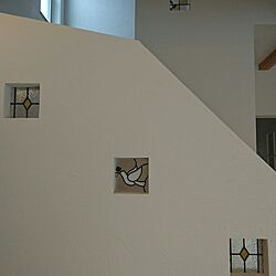 壁/天井/塗り壁/しっくい壁/ステンドグラスのインテリア実例 - 2017-05-24 22:42:04