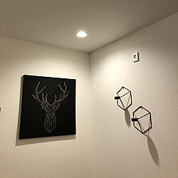 壁/天井/アートのある部屋/IKEAのインテリア実例 - 2018-09-14 19:12:35