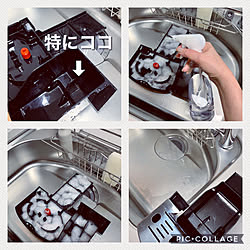 DeLonghi/受け皿洗浄中/エスプレッソマシンの受け皿/ラベル剥がしてます/食器用洗剤...などのインテリア実例 - 2020-09-04 11:37:10