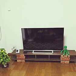 机/テレビ台DIY/DIY初心者のインテリア実例 - 2016-05-10 11:33:31