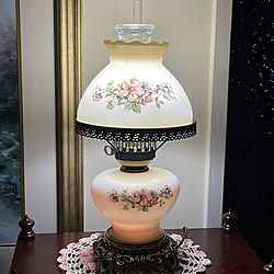 リビング/hurricane lamp/vintage lamp/アメリカ暮らし/海外在住...などのインテリア実例 - 2024-03-10 11:53:32