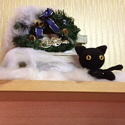 棚/クリスマス飾りのインテリア実例 - 2013-12-12 00:55:58