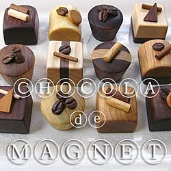 チョコ雑貨/スイーツ雑貨/木工品/キッチン/マグネットのインテリア実例 - 2016-01-12 12:44:32