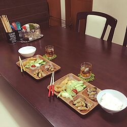 キッチン/木製食器/ニトリ/セリア/リメ缶のインテリア実例 - 2017-05-24 20:59:18