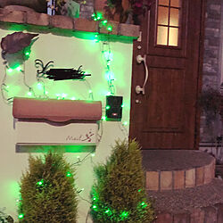 クリスマス/照明が好き/庭/玄関/入り口のインテリア実例 - 2021-12-03 22:01:25