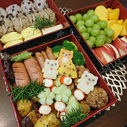 キッチン/運動会のお弁当/運動会/運動会お弁当/重箱...などのインテリア実例 - 2019-10-14 21:42:40