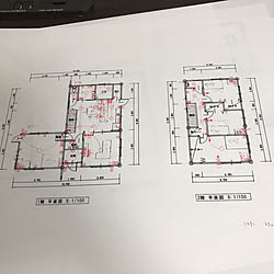 図面/電気工事/図面相談中/図面作成中/電気図面...などのインテリア実例 - 2020-03-12 00:43:21