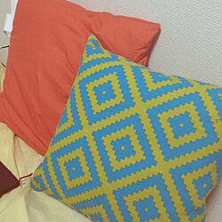 ベッド周り/IKEA/クッションのインテリア実例 - 2013-03-09 21:41:05