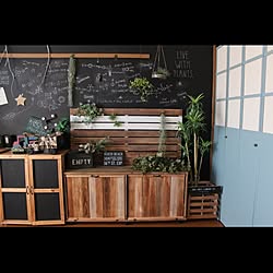 ベッド周り/100均/DIY/木工/観葉植物...などのインテリア実例 - 2016-01-25 15:38:53