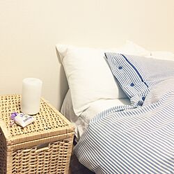 ベッド周り/IKEA/一人暮らし/無印良品のインテリア実例 - 2016-12-13 00:13:15