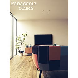 リビング/縁がシルバーがお気に入りw/Panasonic/パナソニック/フランフラン...などのインテリア実例 - 2016-07-17 10:19:50