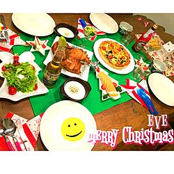 キッチン/クリスマス/夜ご飯/Christmas/手作りのインテリア実例 - 2014-12-25 22:32:16