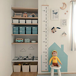部屋全体/おもちゃ収納/kiko+/gg*/IKEA...などのインテリア実例 - 2021-05-27 15:29:52