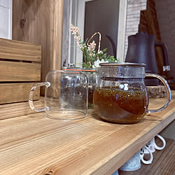 紅茶/ウチゲン/オイルフィニッシュ/木材/DIY...などのインテリア実例 - 2021-03-28 07:56:23