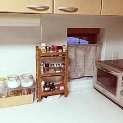 キッチン/カフェカーテン/handmadeのインテリア実例 - 2013-03-28 18:11:58
