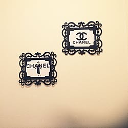 バス/トイレ/CHANEL/ニトリ/モノトーンのインテリア実例 - 2015-04-27 11:12:59