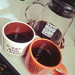 リビング/カルディのコーヒー/KALDI/セリア/コーヒータイムのインテリア実例 - 2017-01-29 13:29:08