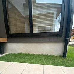 玄関/入り口/芝生のある暮らし/芝DIY/そとん壁のインテリア実例 - 2022-06-16 21:11:07