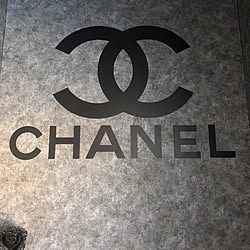 モノトーン/CHANELパロディ/#モノトーンインテリア/壁/天井のインテリア実例 - 2019-01-19 08:37:07