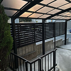 フェンス完成✨/玄関/入り口のインテリア実例 - 2022-12-10 17:09:21
