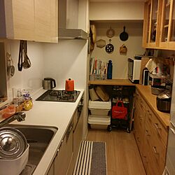 キッチン/IKEA/無印良品のインテリア実例 - 2016-02-26 23:19:30