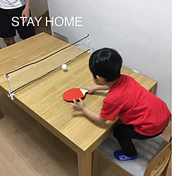 卓球/stay home/コレ、DIYしたよ！/ハンドメイド/シンプルが好き...などのインテリア実例 - 2020-05-16 16:38:15