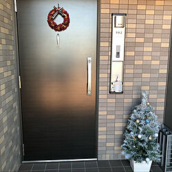 玄関/入り口/クリスマスのインテリア実例 - 2021-12-12 14:41:33