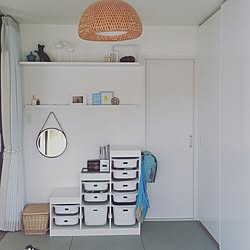 棚/子供と暮らす。/リノベーション済/IKEA/中古を買ってリノベーション...などのインテリア実例 - 2016-04-29 15:58:46