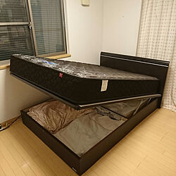 ベッド周り/ベッド/東京ベッド/はねあげ式ベッド/ベッド収納のインテリア実例 - 2020-02-05 09:46:23