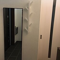 玄関/入り口/姿見/IKEAのインテリア実例 - 2017-03-01 19:10:48