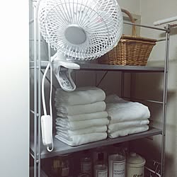 バス/トイレ/THE LAUNDRESS/クリップ式扇風機/楽天で買ったもののインテリア実例 - 2016-07-03 00:21:22