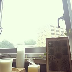 部屋全体/rei harakami/雨/窓からの雨空/マークスアンドウェブ...などのインテリア実例 - 2015-06-18 07:49:30