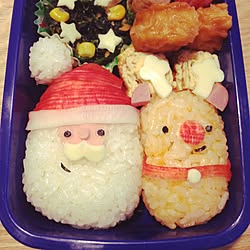 キャラ弁/お弁当/幼稚園/クリスマスのインテリア実例 - 2014-12-22 13:41:59