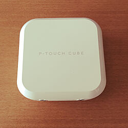 棚/P-touch cube/ピータッチキューブ/手作りラベル/ハンドメイド...などのインテリア実例 - 2018-04-06 17:07:29