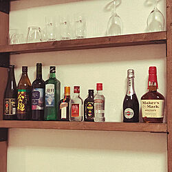 お酒ラック/DIY/リビングのインテリア実例 - 2020-03-29 13:11:20