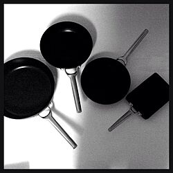 キッチン/フライパン/白黒/モノトーンのインテリア実例 - 2013-12-06 23:58:31