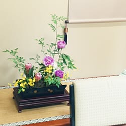 部屋全体/植物/床の間/しゃくやく/芍薬...などのインテリア実例 - 2016-06-12 16:51:40