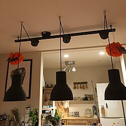 壁/天井/IKEA/DIY/セリア/カフェ風...などのインテリア実例 - 2016-09-29 18:17:05